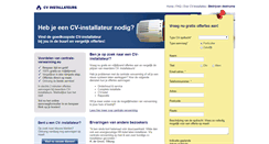 Desktop Screenshot of centrale-verwarming.eu