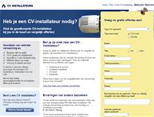 Tablet Screenshot of centrale-verwarming.eu